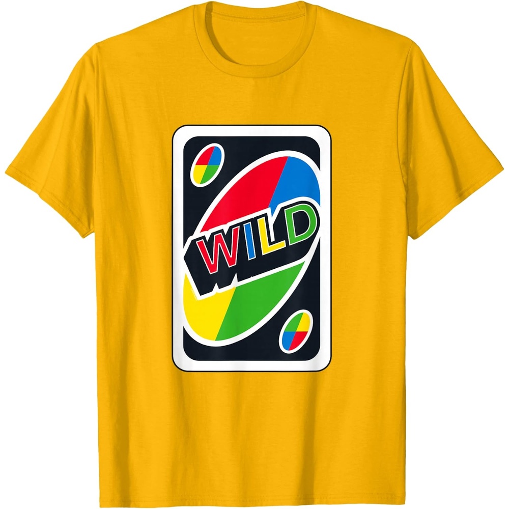 image:imageUNO Wild Card TShirtGolden Yellow