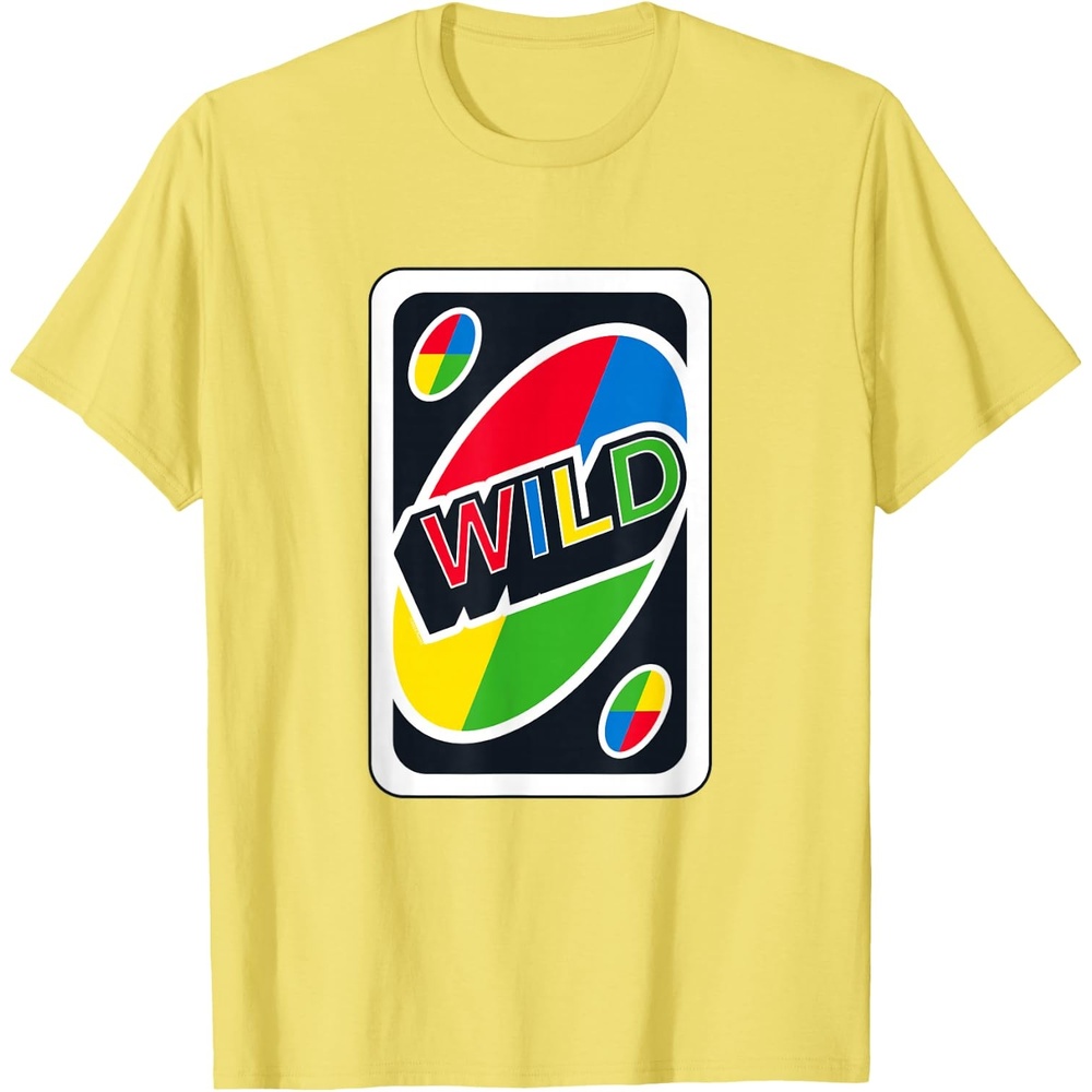 image:imageUNO Wild Card TShirtLemon Yellow