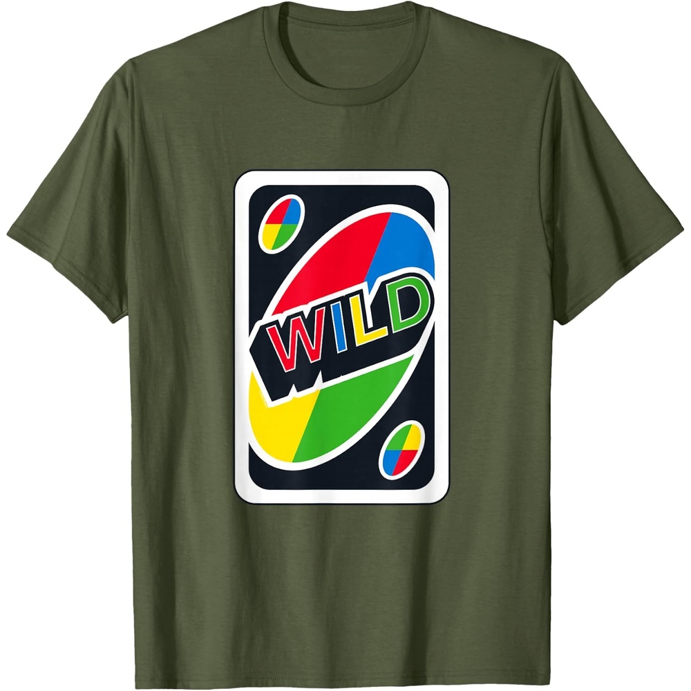 image:imageUNO Wild Card TShirtOlive Green