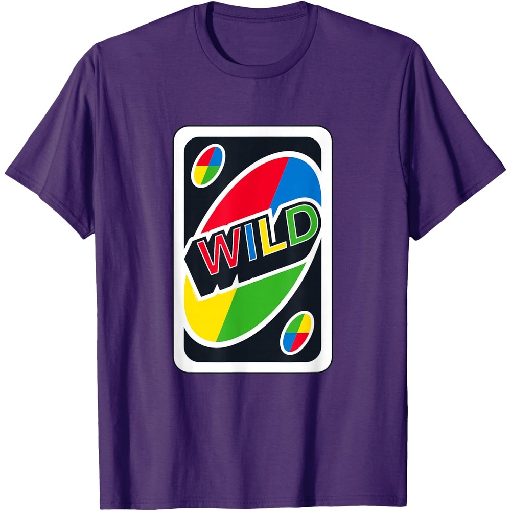 image:imageUNO Wild Card TShirtPurple