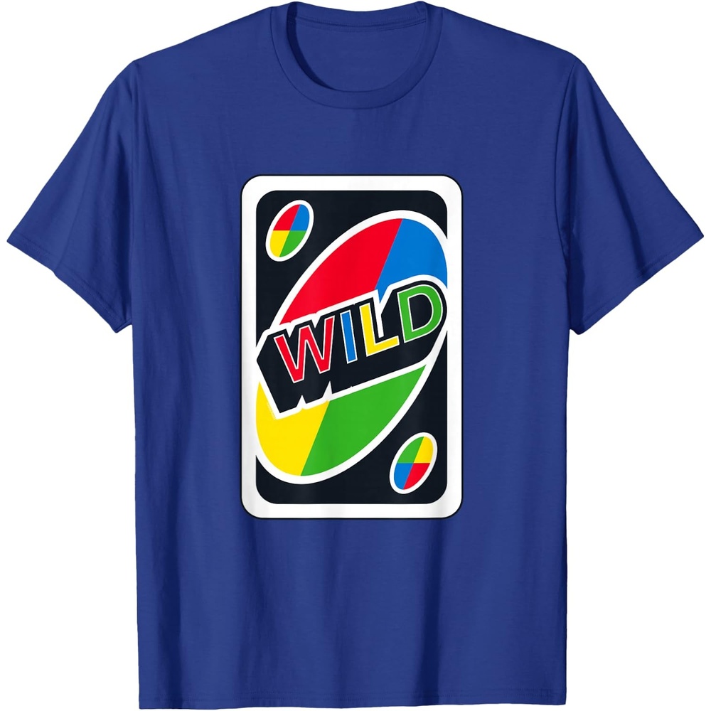 image:imageUNO Wild Card TShirtRoyal Blue