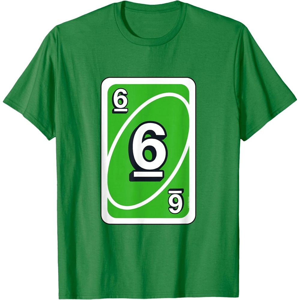 image:imageUNO Halloween Green 6 Card TShirtKelly Green