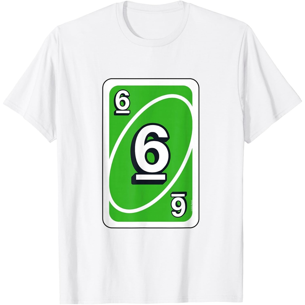 image:imageUNO Halloween Green 6 Card TShirtWhite