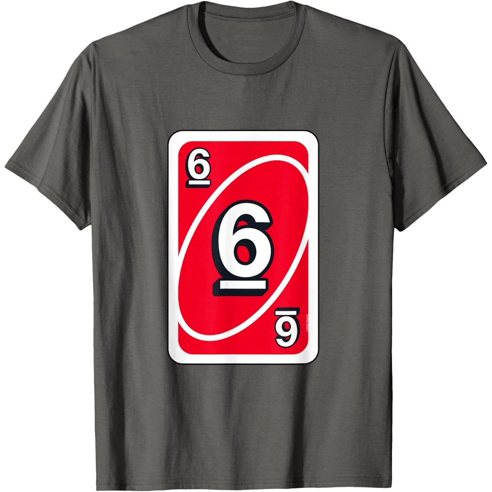 image:imageUNO Halloween Red 6 Card TShirtAsphalt Grey