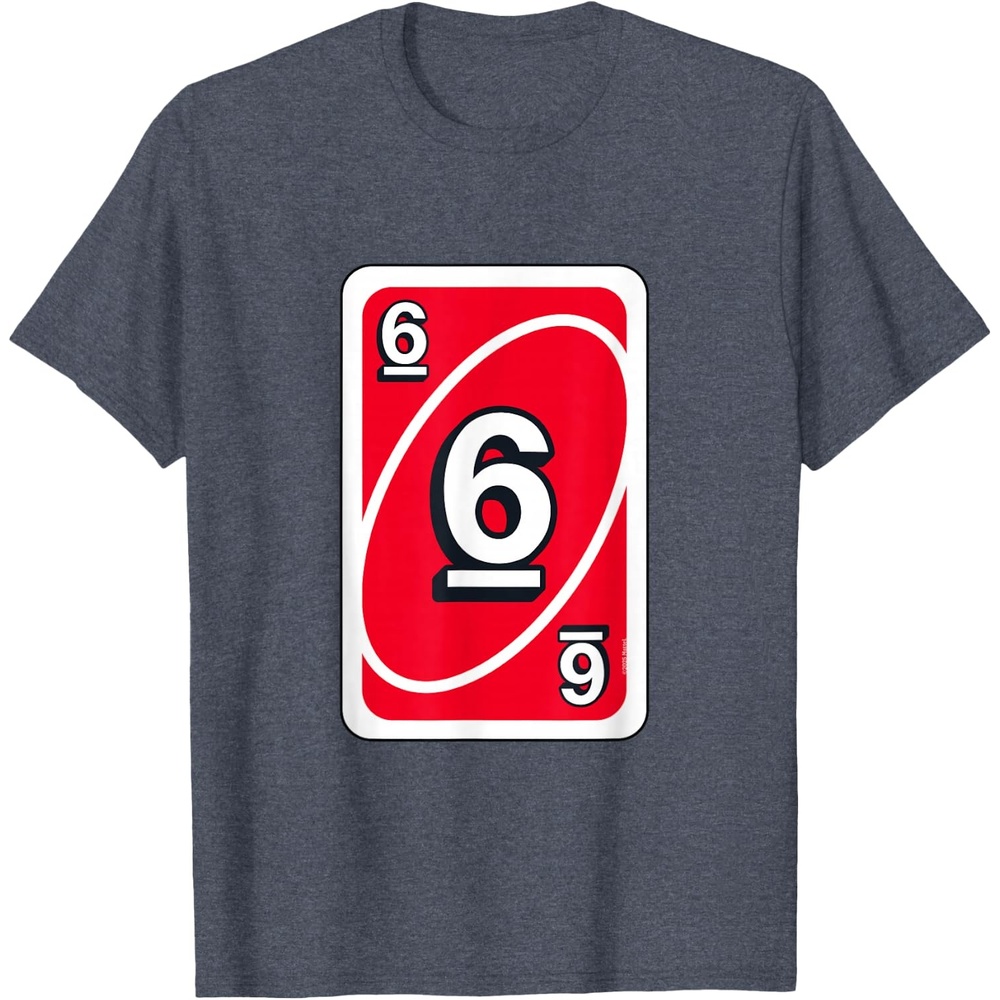 image:imageUNO Halloween Red 6 Card TShirtHeather Blue