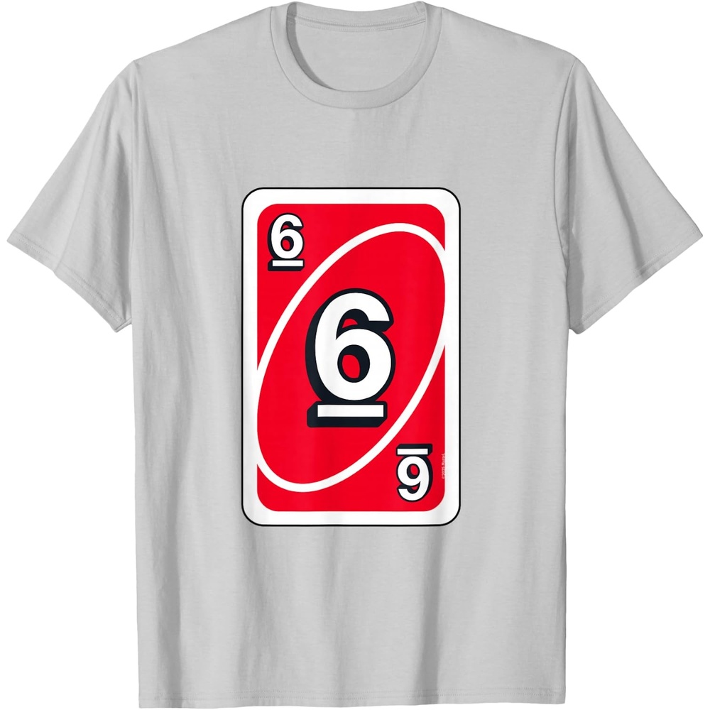 image:imageUNO Halloween Red 6 Card TShirtSilver Grey