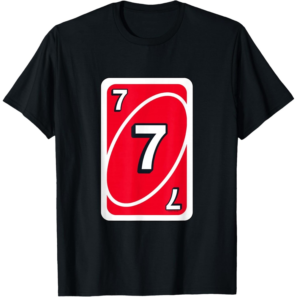 image:imageUNO Halloween Red 7 Card TShirtBlack