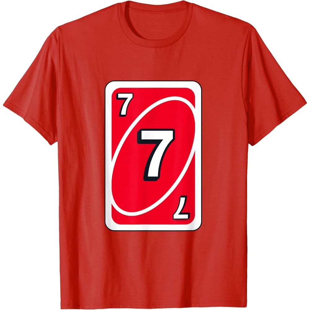 image:imageUNO Halloween Red 7 Card TShirtRed