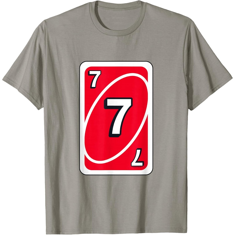 image:imageUNO Halloween Red 7 Card TShirtSlate Grey