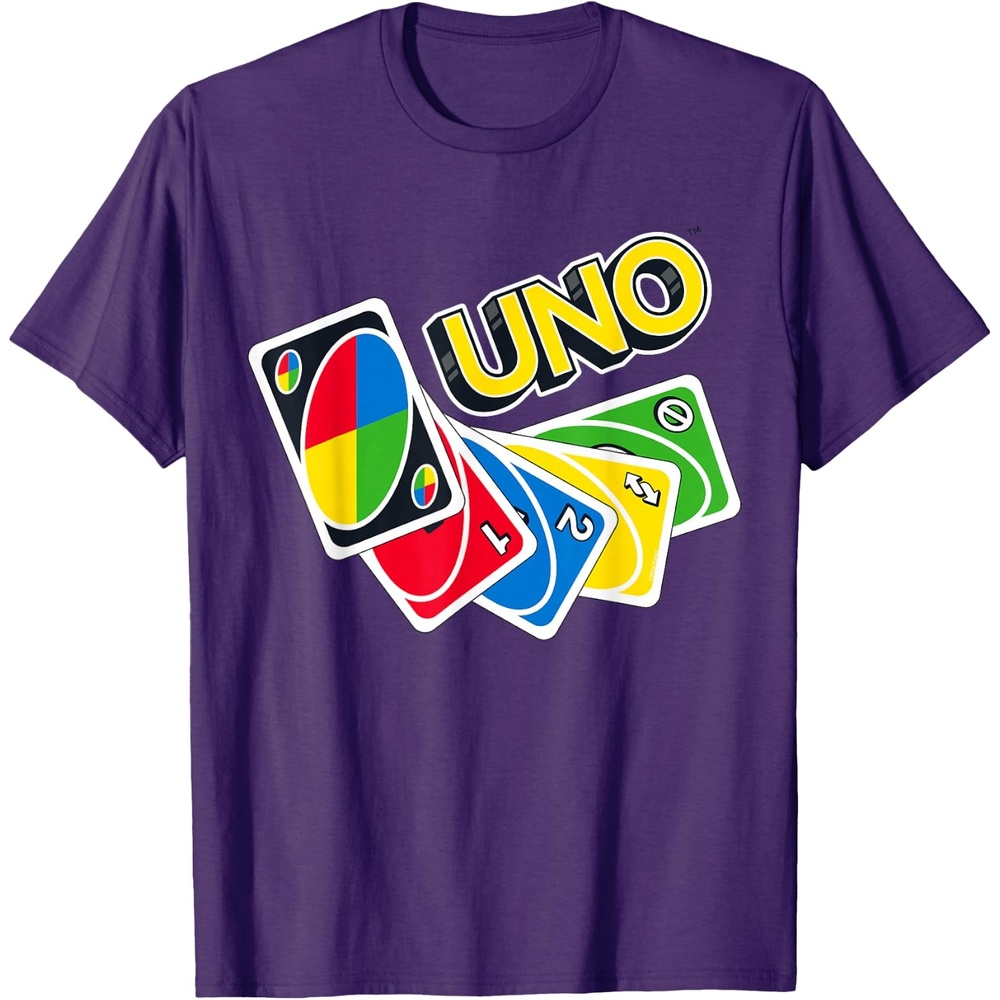 image:imageUNO How Do You Uno Card Game T Shirts and Tees for Men and WomenPurple