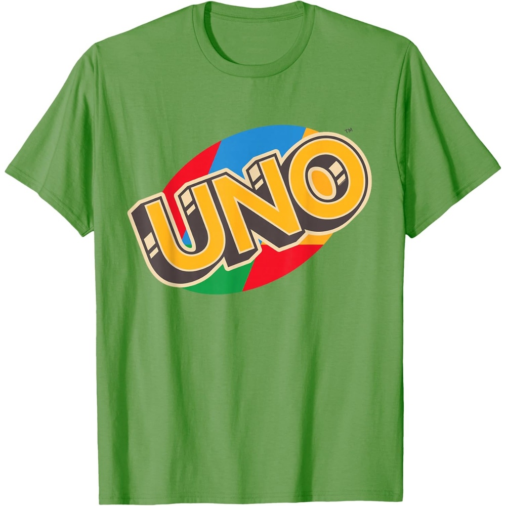 image:imageUNO Vintage Game Night Logo TShirtGrass Green