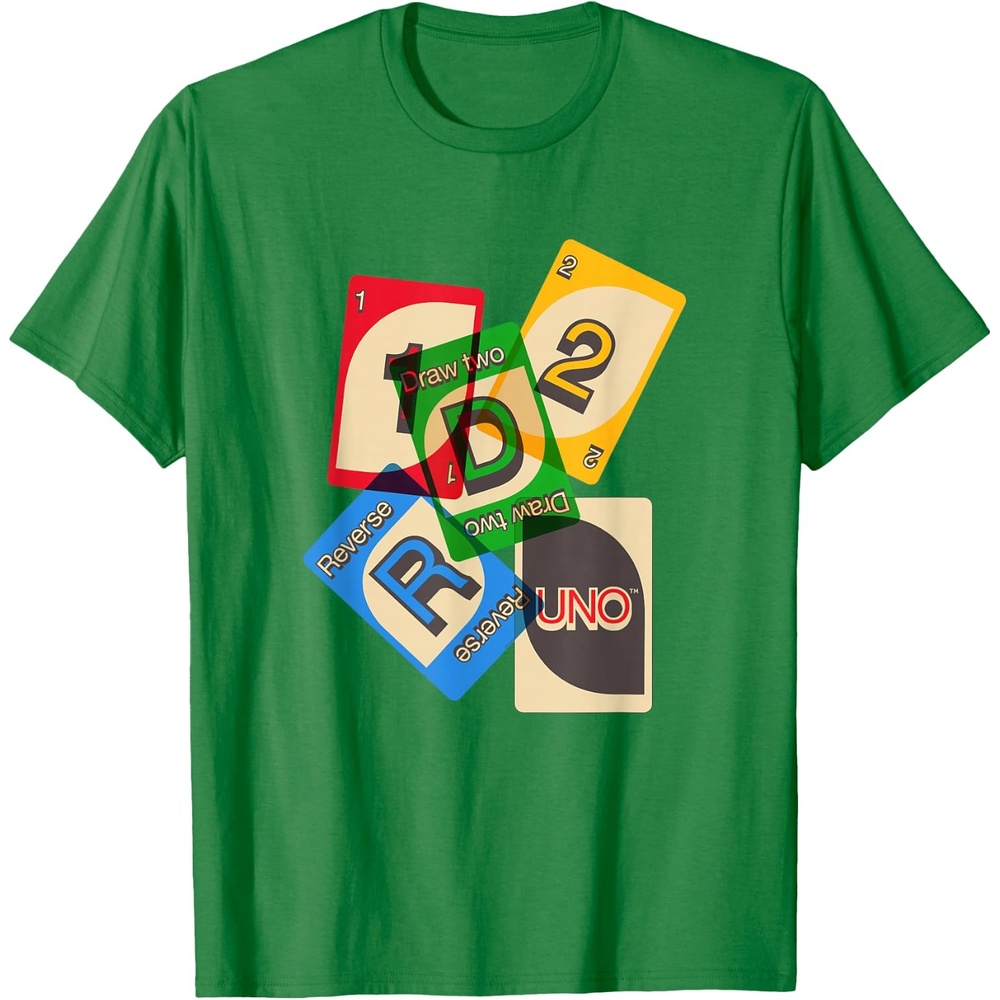 image:imageUNO Vintage Game Night TShirtKelly Green