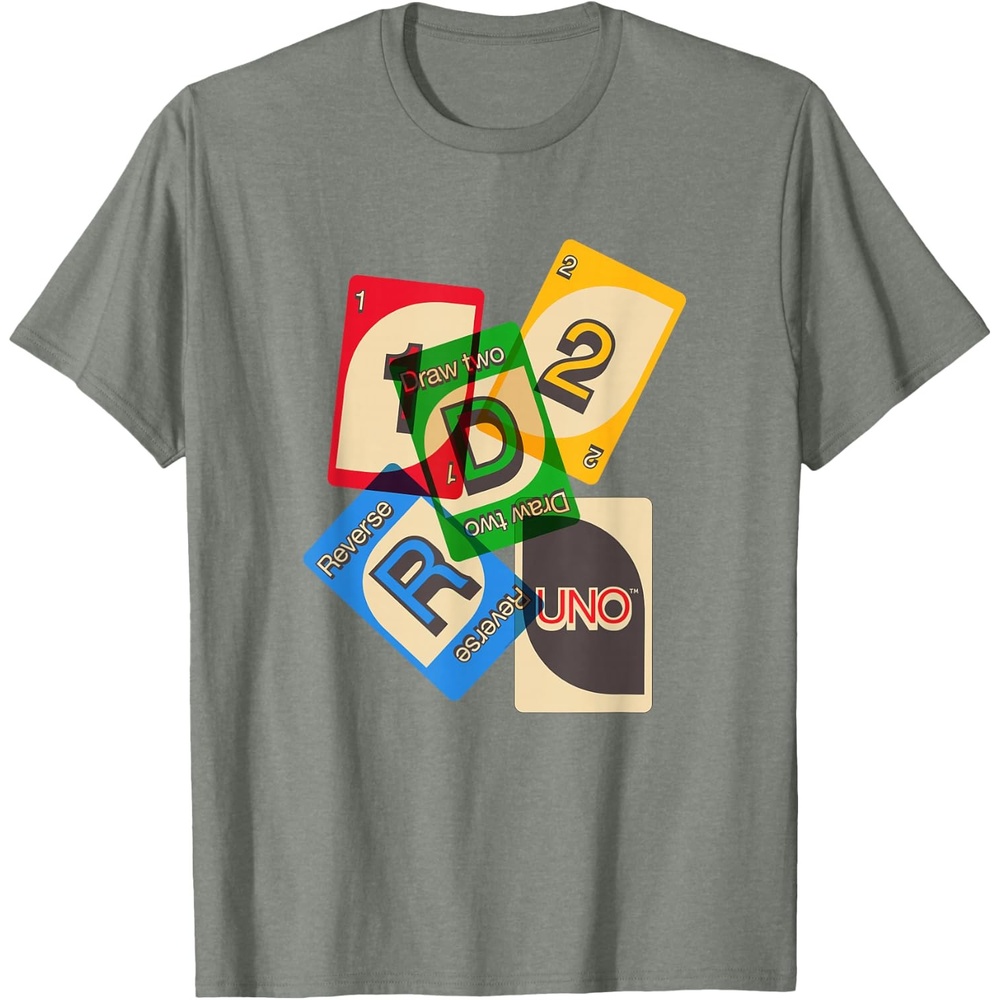 image:imageUNO Vintage Game Night TShirtOlive Heather