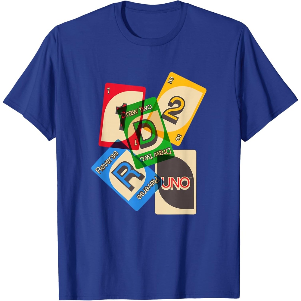 image:imageUNO Vintage Game Night TShirtRoyal Blue