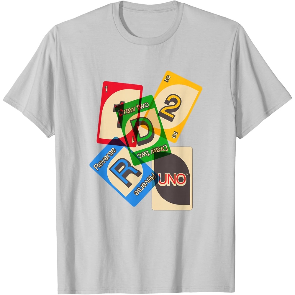 image:imageUNO Vintage Game Night TShirtSilver Grey