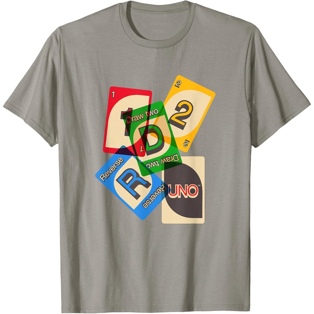 image:imageUNO Vintage Game Night TShirtSlate Grey