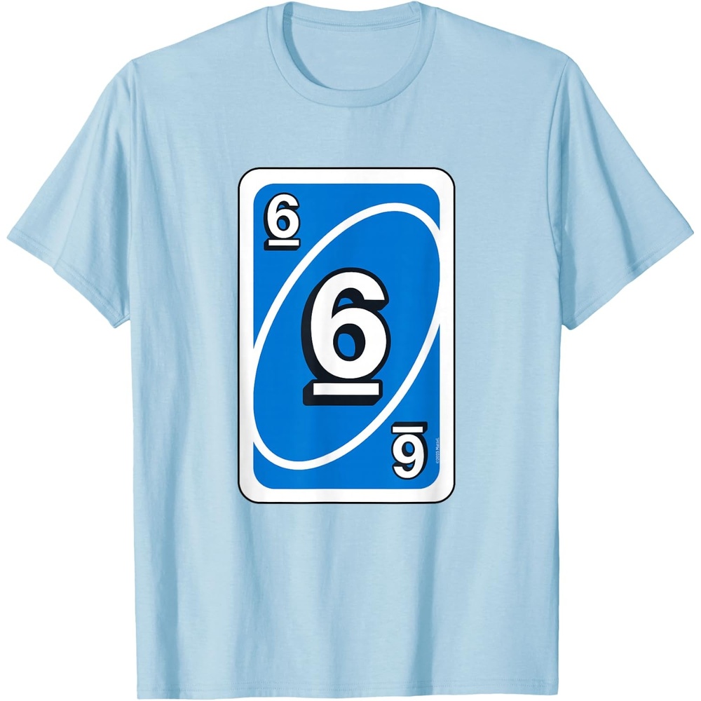 image:imageUno Halloween Blue 6 Card TShirtBaby Blue