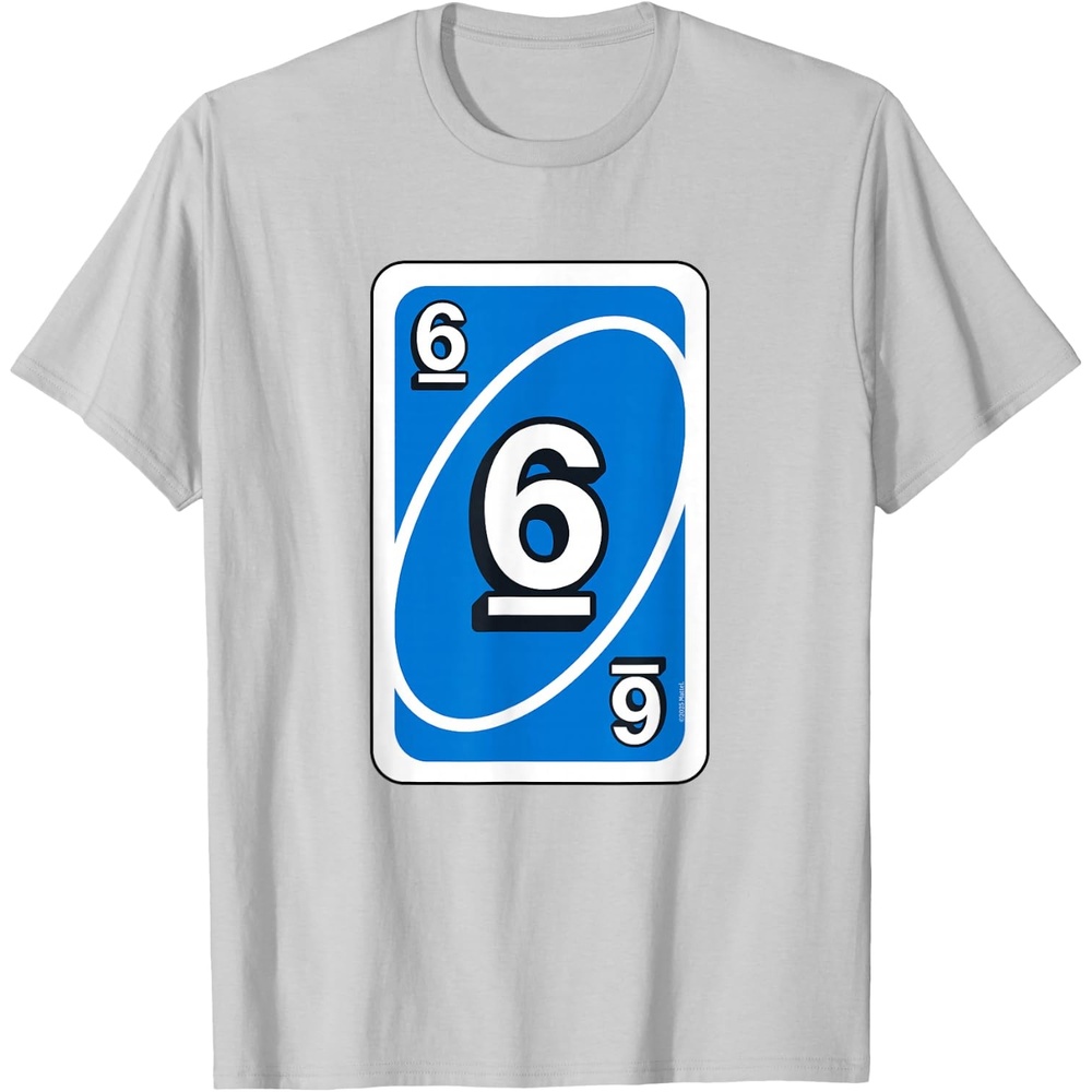 image:imageUno Halloween Blue 6 Card TShirtSilver Grey