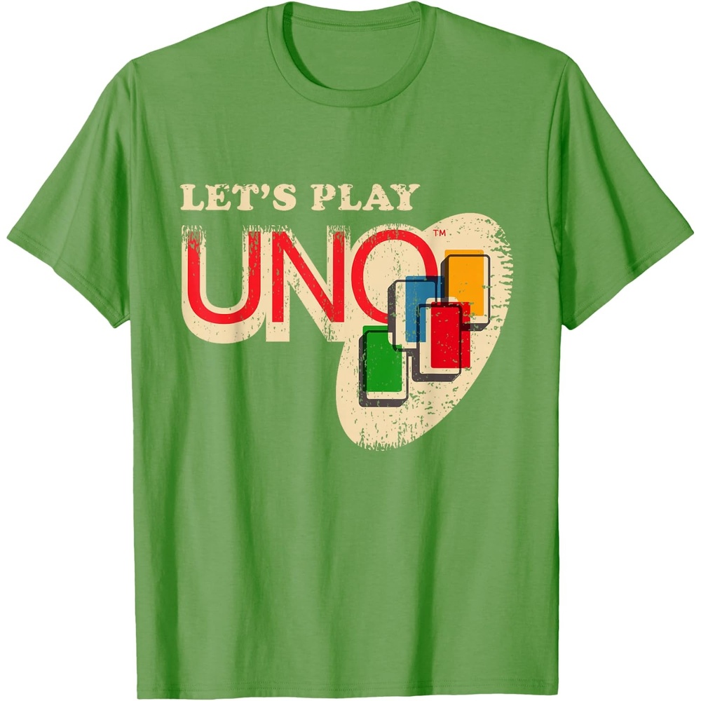 image:imageVintage Lets Play UNO TShirtGrass Green