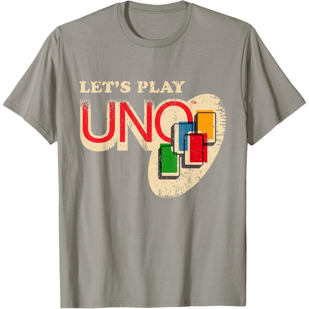 image:imageVintage Lets Play UNO TShirtSlate Grey