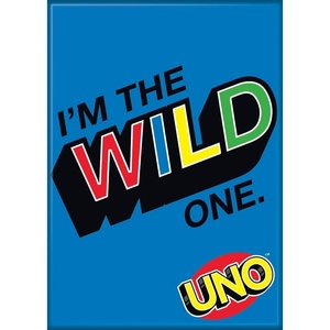 Ata-Boy UNO Card Game I’m The Wild One 2.5″ X 3.5″ Magnet