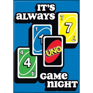 Ata-Boy UNO Card Game It’s Always Game Night 2.5″ X 3.5″ Magnet