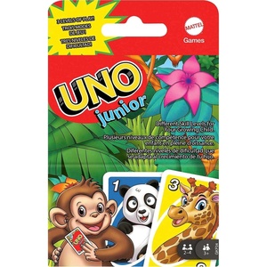 Mattel Games UNO Junior Card Game with 45 Cards, Gift for Kids 3 Years Old & Up(Original)