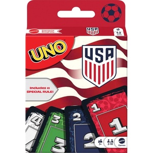 Mattel Games UNO Super Mario Card Game Animated Character Themed Collector Deck 112 Cards with Character Images, Gift for Kids Ages 7 Years Old & Up(UNO Soccer)