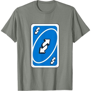 UNO – Blue Reverse T-Shirt(Olive Heather)