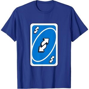 UNO – Blue Reverse T-Shirt(Royal Blue)