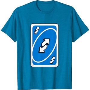UNO – Blue Reverse T-Shirt(Sapphire Blue)