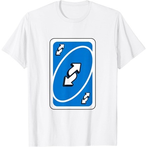 UNO – Blue Reverse T-Shirt(White)