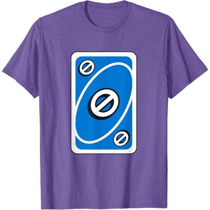 UNO – Blue Skip T-Shirt(Purple Heather)