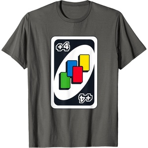 UNO – Draw Four T-Shirt(Asphalt Grey)