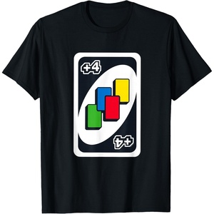 UNO – Draw Four T-Shirt(Black)