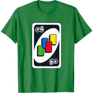 UNO – Draw Four T-Shirt(Kelly Green)