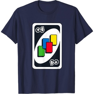 UNO – Draw Four T-Shirt(Navy Blue)