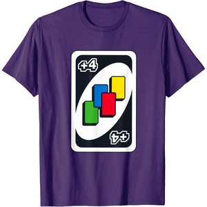 UNO – Draw Four T-Shirt(Purple)