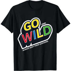 UNO – Go Wild T-Shirt(Black)