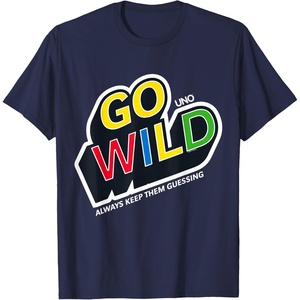 UNO – Go Wild T-Shirt(Navy Blue)