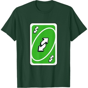 UNO – Green Reverse T-Shirt(Dark Green)
