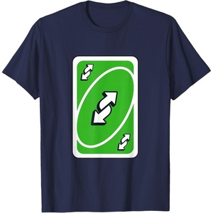 UNO – Green Reverse T-Shirt(Navy Blue)