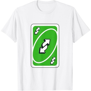 UNO – Green Reverse T-Shirt(White)