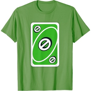 UNO – Green Skip Card T-Shirt(Grass Green)