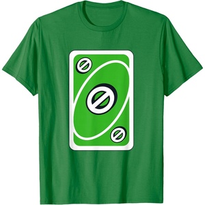 UNO – Green Skip Card T-Shirt(Kelly Green)
