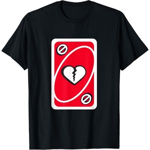 UNO – Heart Skipping for You Valentine’s Day T-Shirt(Black)