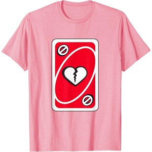 UNO – Heart Skipping for You Valentine’s Day T-Shirt(Pink)