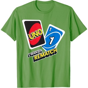 UNO – I Want a Rematch T-Shirt(Grass Green)