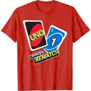 UNO – I Want a Rematch T-Shirt(Red)