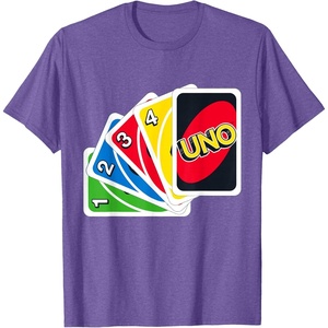 UNO – Let’s Play! T-Shirt(Purple Heather)